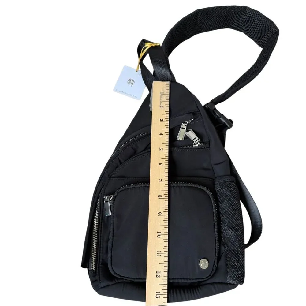 House Of‎ Harlow 1960 Sling Bag Nylon Savannah NEW Black